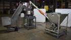 Used All-Fill Powder Tube Filling Line. Consisting of: All Fill B-600 Single Head Semi-Automatic Auger Filler. Has level sensor, agitator and tooling, collector funnel. Currently set up for 1