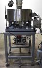 Used All-Fill Powder Tube Filling Line. Consisting of: All Fill B-600 Single Head Semi-Automatic Auger Filler. Has level sensor, agitator and tooling, collector funnel. Currently set up for 1