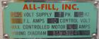Used All-Fill Model BS-300 Cerebus II Inline Powder Auger Filler