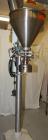 Used All-Fill B-350 Auger Filler. Semi-automatic, complete with agitated hopper. Has foot pedal for indexing, stainless steel hopper, 3/60/208V.