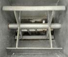 Used Single Auger Bag Packer, stainless steel. 12