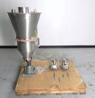 Used Per-Fil Model Nano-Filler Semi-Automatic Auger Filler. Machine is rated at rates of 10-100 doses per minute. Capable of fills from 25mg to 10g per dose. Rated for an accuracy  of +/- 1% to 3%.  ...