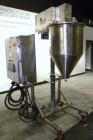 Used Per-Fil Single Fully/Semi-Automatic Auger Filler, Model MF-1FG, 304 Stainless Steel. Fill speed 10 to 120 fills per minute, fill accuracy +/- 1% to 3% of net weight. Hopper with dust cover. Desi...