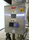 Used Per-Fil Single Fully/Semi-Automatic Auger Filler, Model MF-1FG, 304 Stainless Steel. Fill speed 10 to 120 fills per minute, fill accuracy +/- 1% to 3% of net weight. Hopper with dust cover. Desi...