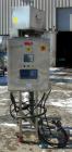 Used Per-Fil Single Fully/Semi-Automatic Auger Filler, Model MF-1FG, 304 Stainless Steel. Fill speed 10 to 120 fills per minute, fill accuracy +/- 1% to 3% of net weight. Hopper with dust cover. Desi...