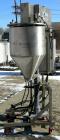 Used Per-Fil Single Fully/Semi-Automatic Auger Filler, Model MF-1FG, 304 Stainless Steel. Fill speed 10 to 120 fills per minute, fill accuracy +/- 1% to 3% of net weight. Hopper with dust cover. Desi...