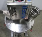 Used Spee-Dee Model 4600 S Semi Automatic Servo Auger Filler. Has stainless Steel agitated hopper. 3/60/240V. This includes a new servo motor from Spee-Dee.
