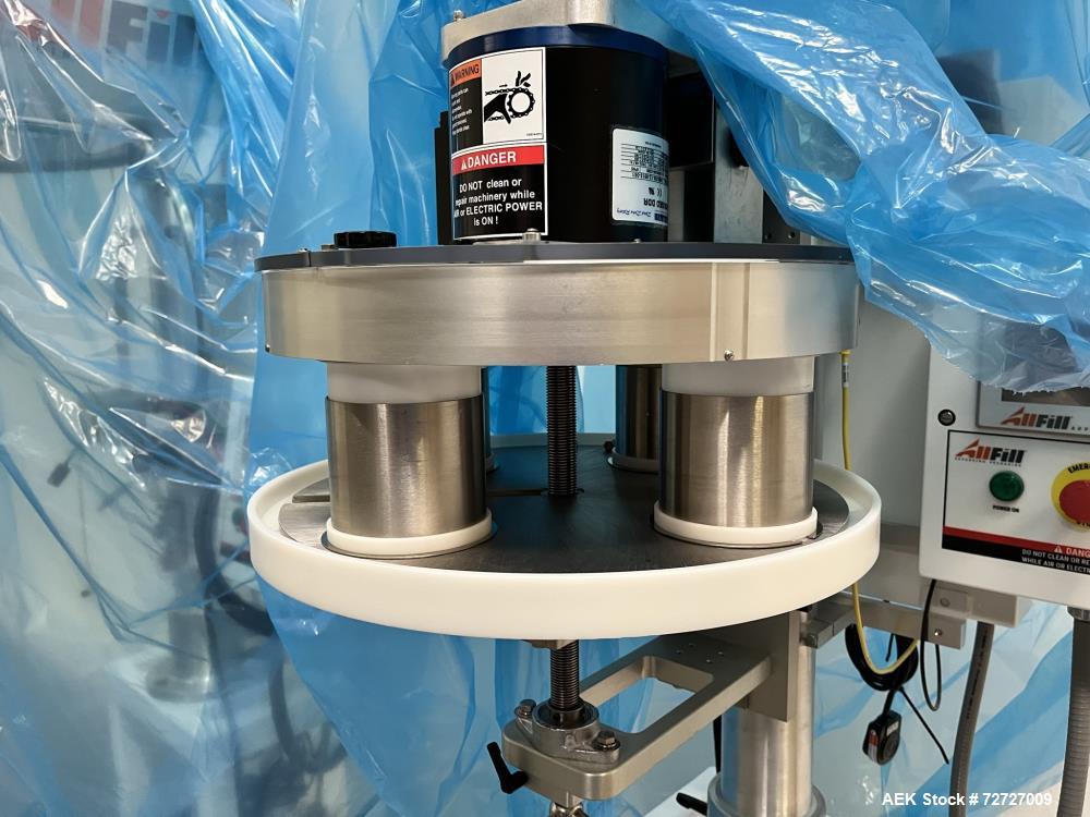 Used All-Fill C400SC Volumetric Cup Filler – 120 CPM, Servo Driven