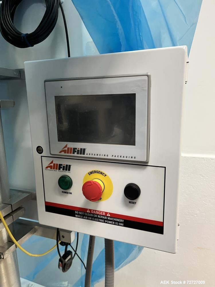 Used All-Fill C400SC Volumetric Cup Filler – 120 CPM, Servo Driven
