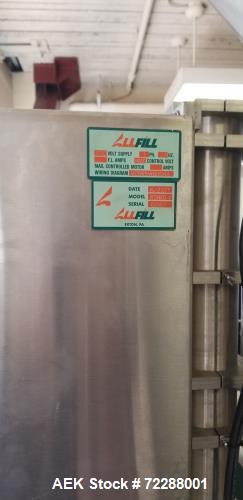 Used- All-Fill Volumetric Cup Filler