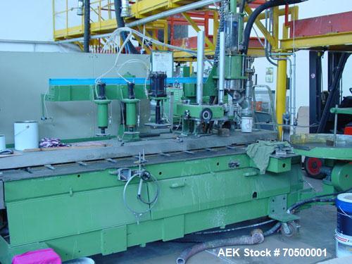 UsedComaco ACR RSPP Dosing Machine. Maximum output 20 cans/minute, 2