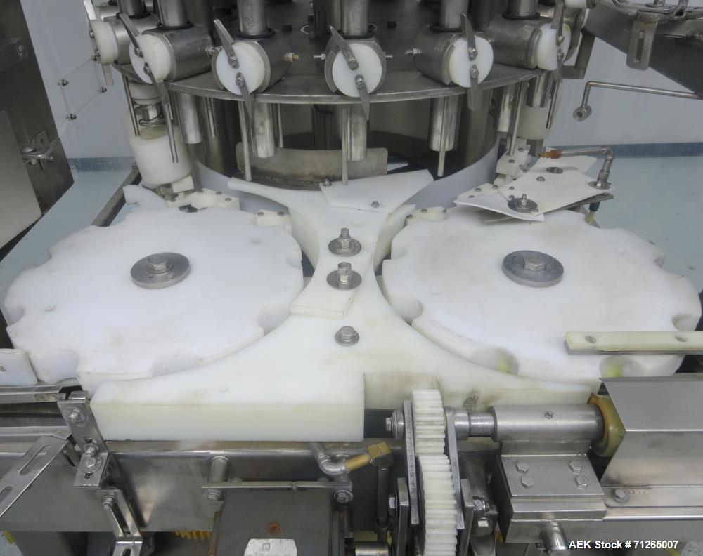 Used Nicro-Tech Inc Model NTS-18 Rotary Volumetric Filler