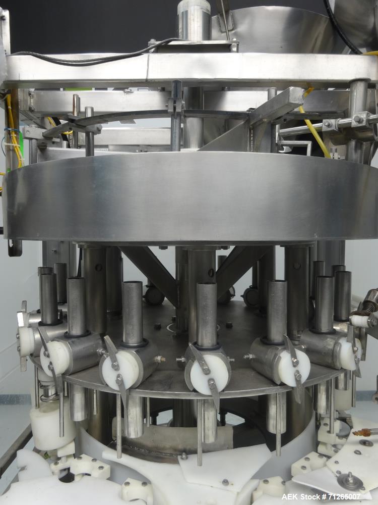 Used Nicro-Tech Inc Model NTS-18 Rotary Volumetric Filler