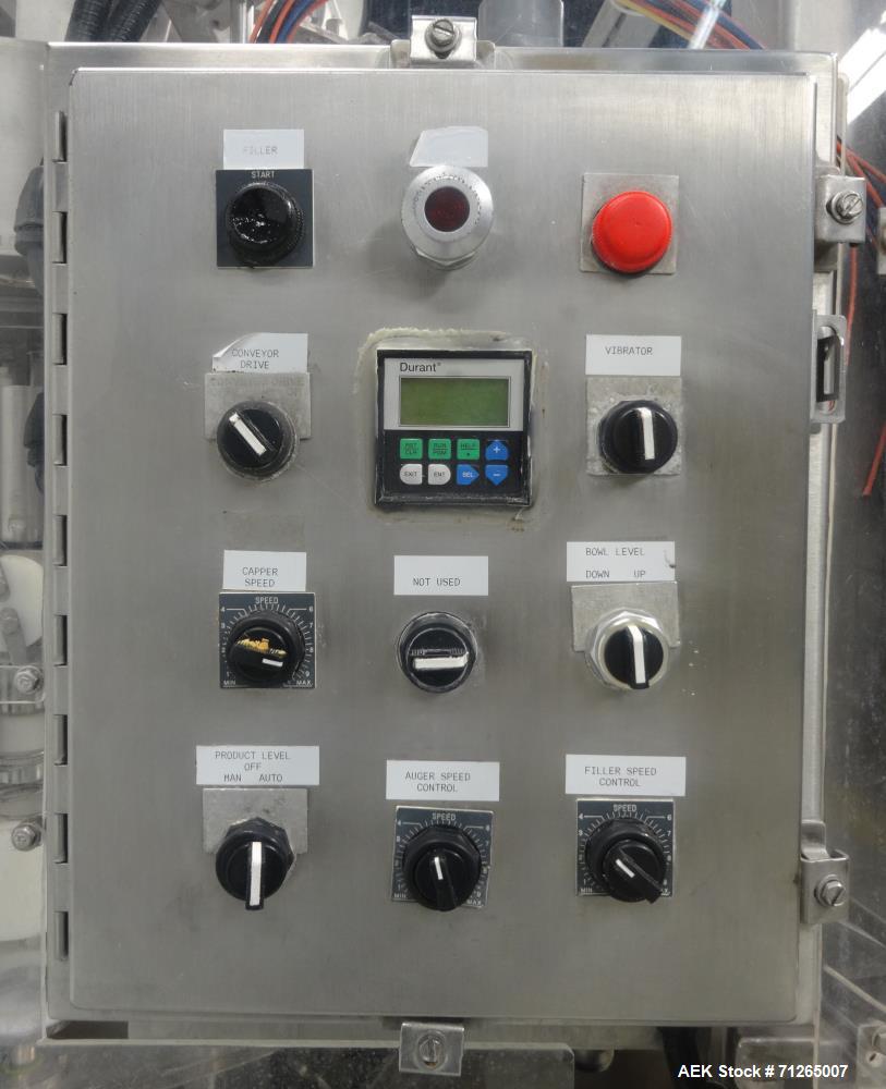 Used Nicro-Tech Inc Model NTS-18 Rotary Volumetric Filler