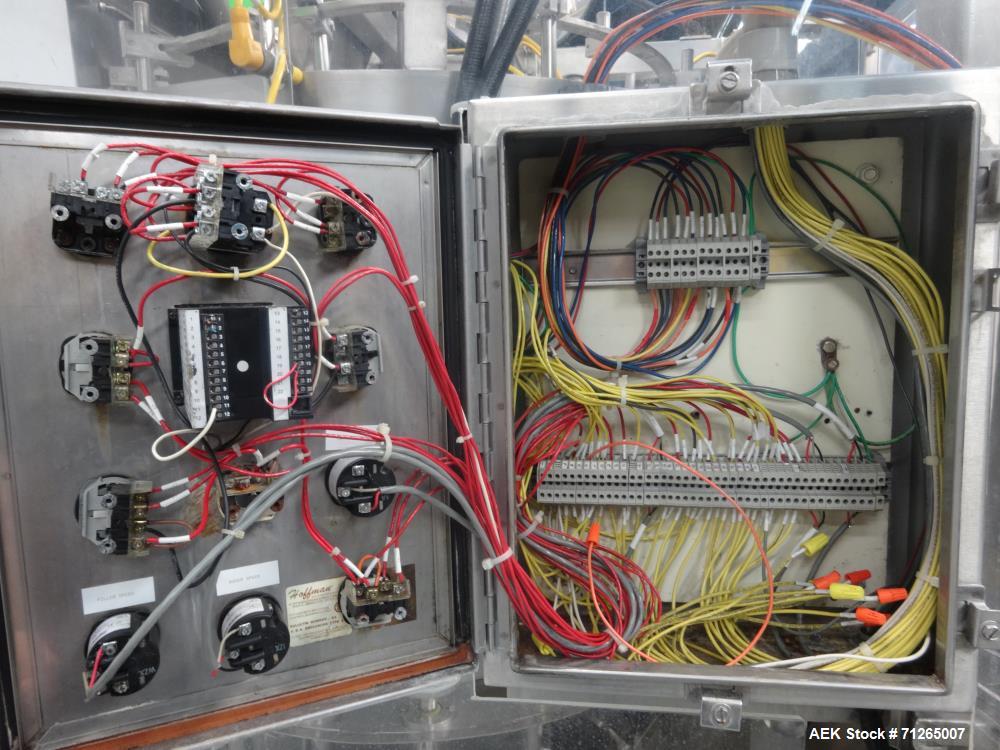 Used Nicro-Tech Inc Model NTS-18 Rotary Volumetric Filler