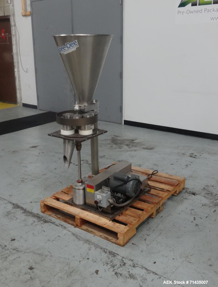 Used Spee-Dee Model BR-344 Volumetric Cup Filler