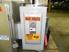 Used M&O Perry Model E1200 Vacuum Powder Filler. Capable of speeds up to 150 vial containers per minute. Container size range: (Diam) .75