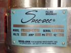 Used Spee-Dee BR-344 Volumetric Cup Filler. Capable of speeds up to 80 fills per minute. Has a 1.5 cubic foot stainless steel hopper. Cup size: diameter 4