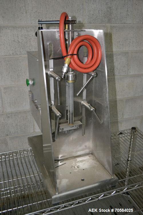 Used Edlund Model 625 Heavy Duty Air Powered Crown Punch Can Opener. Machine is of Stainless Steel construction.Will open and de-lid up to 300 - 2,000 cans per day. Requires 85psi at 1-1/2-2 cfm. Now...