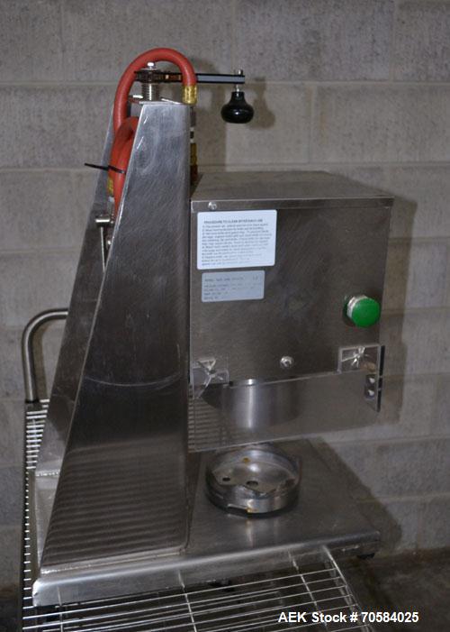 Used Edlund Model 625 Heavy Duty Air Powered Crown Punch Can Opener. Machine is of Stainless Steel construction.Will open and de-lid up to 300 - 2,000 cans per day. Requires 85psi at 1-1/2-2 cfm. Now...