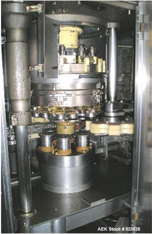 USED: FMC combination filler and seamer. Stainless steel unitmounted on a deluxe stainless steel common base. FMC seamer model659-HCM consists of six station, driven lifter, connected to an FMCfiller...