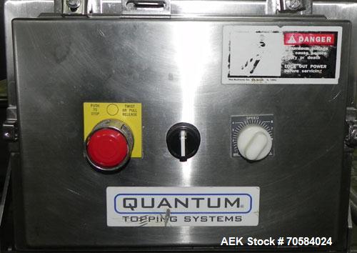Used Quantum Model WTPA Waterfall Toppings Applicator
