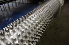 Used Loos Machine & Automation Waterfall Type Applicator, 304 Stainless Steel.