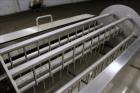 Used Loos Machine & Automation Waterfall Type Applicator, 304 Stainless Steel.