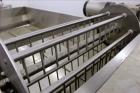 Used Loos Machine & Automation Waterfall Type Applicator, 304 Stainless Steel.