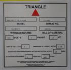 Used Triangle Packaging Model RFC48/10 Rotary Container Indexer for Filling