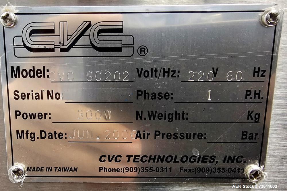 Used CVC SC202 Countertop Capsule & Tablet Counter 1000+ CPM