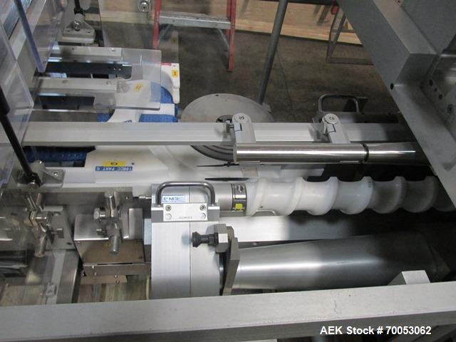 Used Used IMA electronic vision counter, model Conta C300, dual filling heads with vision system, presently set up for 100 cc bottles with Allen Bradley Logic 5561 plc controller and Allen Bradley Ve...