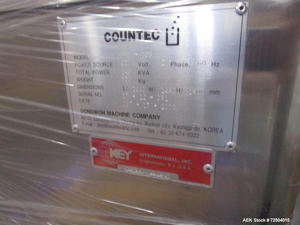 Used Countec Model DMS-60S Electronic Channel Tablet Counter