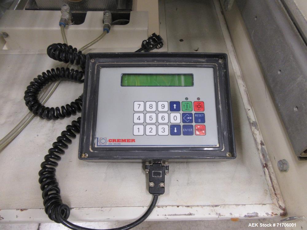 Used Cremer TQS 780 Dual Lane Electronic Counter for Dish Detergent