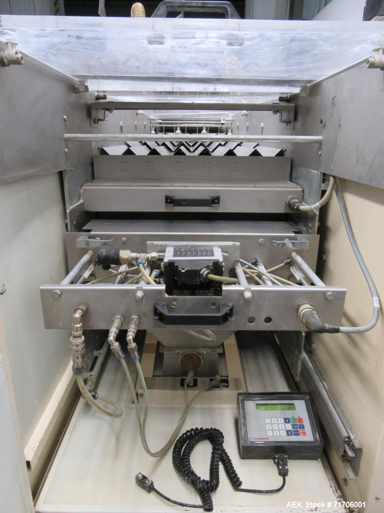 Used Cremer TQS 780 Dual Lane Electronic Counter for Dish Detergent