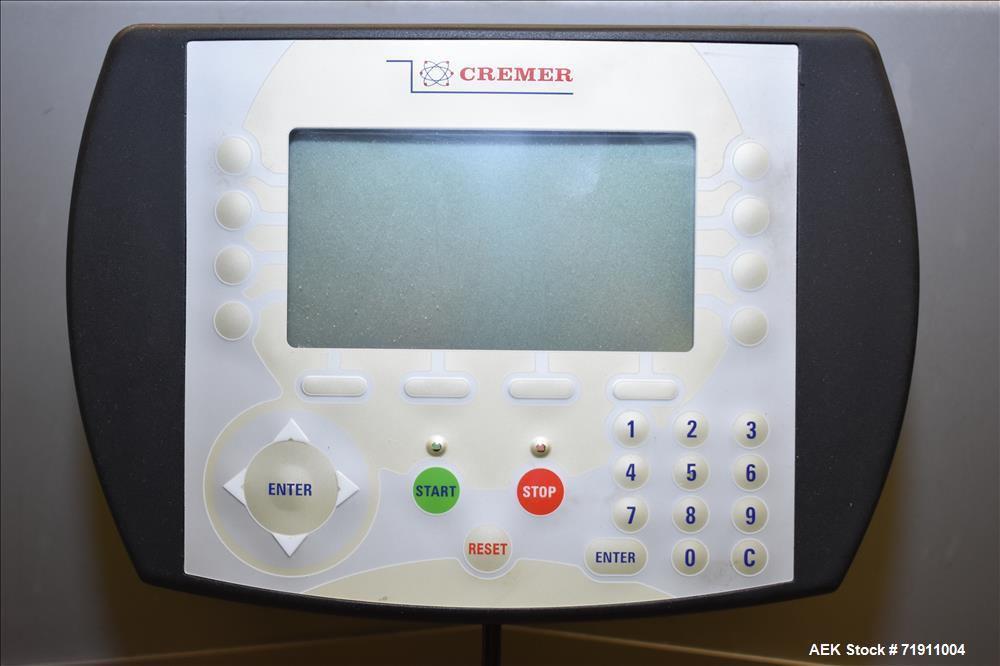 Used- Cremer Electronic Track Counting Machine, Model TQW-4150 for Frozen Foods