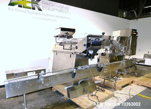 Used Kalish Swiftpack Model SV2 Electronic Tablet Counter Packaging Line