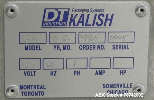 Used Kalish (IMA Novea) Swiftpack Electronic Tablet Counting and Bottle Filling