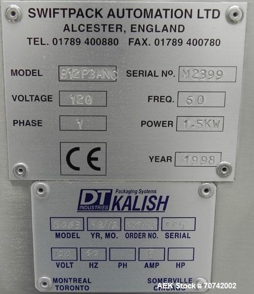 Used Kalish (IMA Novea) Swiftpack Electronic Tablet Counting and Bottle Filling