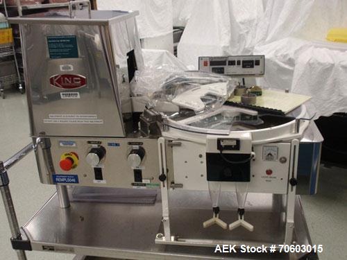 Used King Model TB4 Semi-Auto/ Automatic Table Top Tablet Counter.