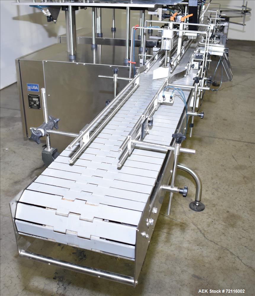 Used Modular Tablet Counter, Model VC-12.Dual Lane Twin Head Track Counter