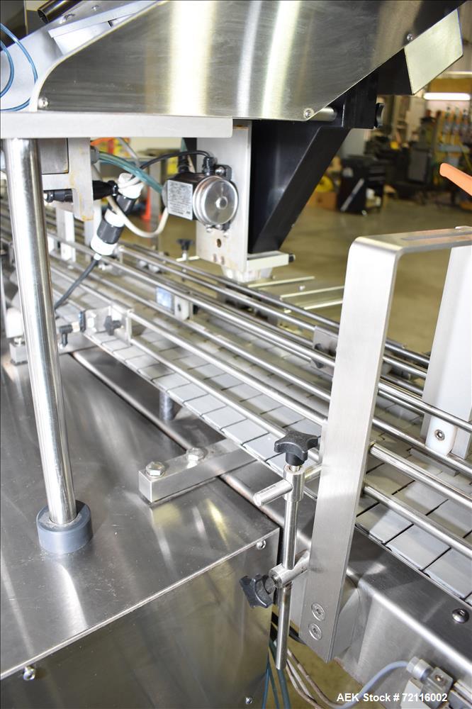 Used Modular Tablet Counter, Model VC-12.Dual Lane Twin Head Track Counter