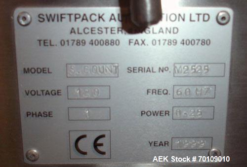 Used Swiftpack Swiftcount Electronic Lane Counter, Model S Count.
