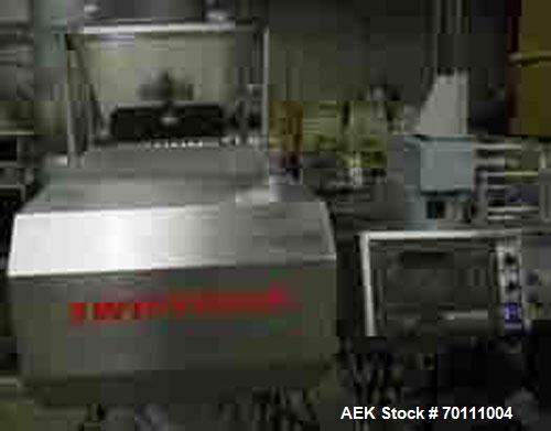 Used Swiftpack Model SPC12P Electronic Tablet/Capsule Counter. Machine is a fully automatic 12 channel filler. Equipped with container indexing and bottle supply sensor to start/stop the machine. Uni...