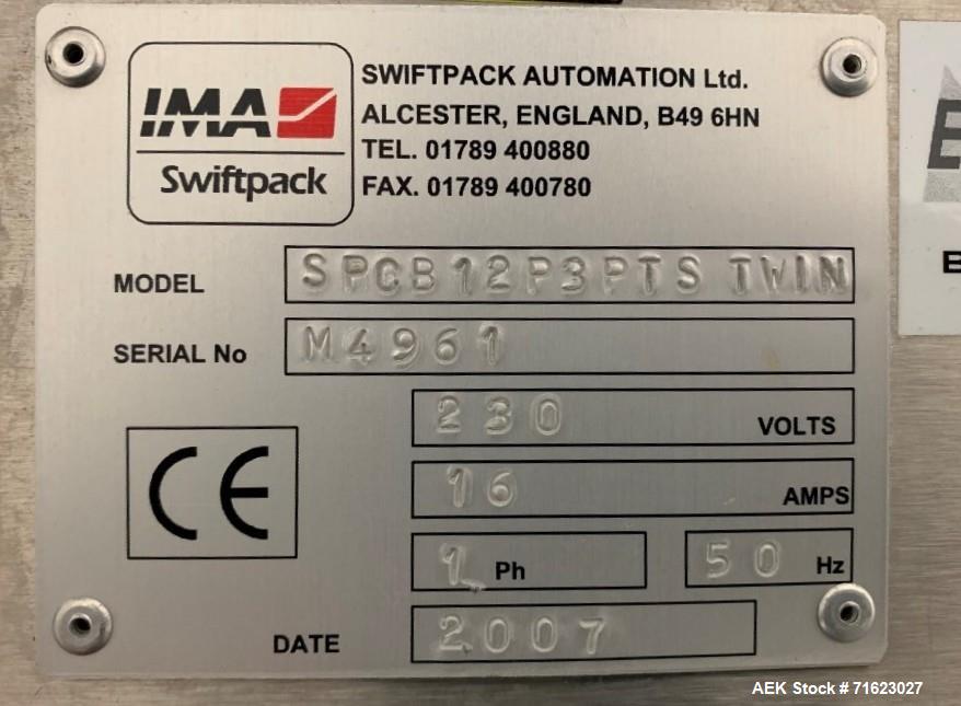 Used- IMA Swiftpack Lane Counter, Model SPCB12P3PTS