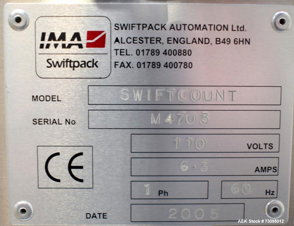 IMA SwiftPack Model SwiftCount Electronic Tablet Counter