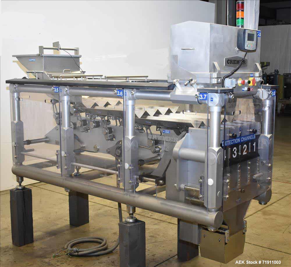 Used Cremer Electronic Track Counting Machine, Model TQW-4150