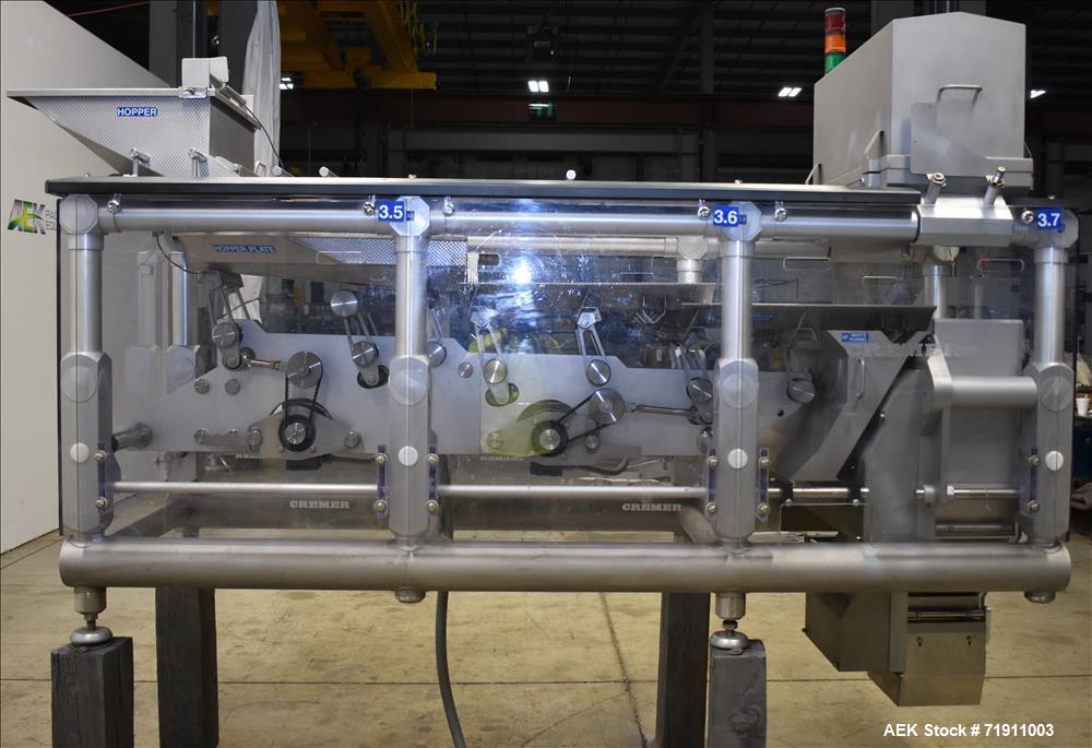 Used Cremer Electronic Track Counting Machine, Model TQW-4150