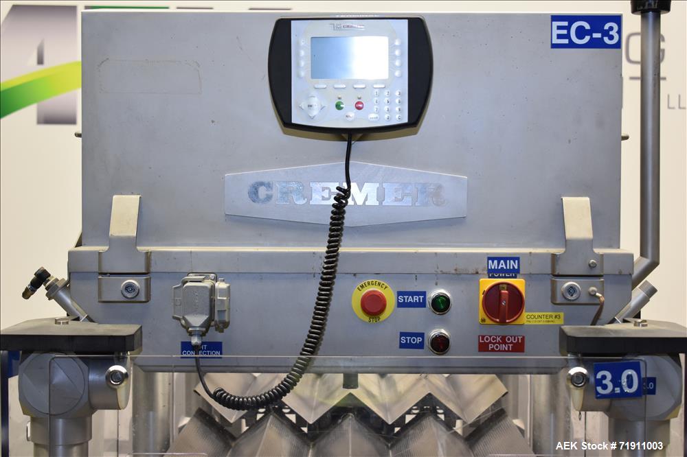 Used Cremer Electronic Track Counting Machine, Model TQW-4150