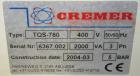 Used Cremer TQS 780 Dual Lane Electronic Counter for Dish Detergent